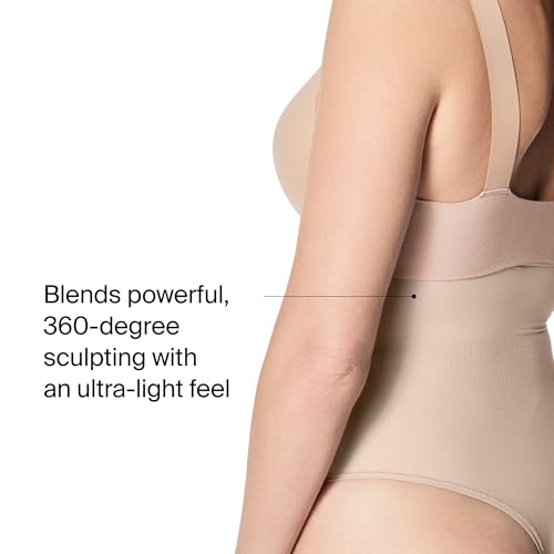 SPANXsculpt Seamless Power High-Waisted Thong - Women's Shapewear Lingerie - Seamless Thong - No Visible Panty Lines4