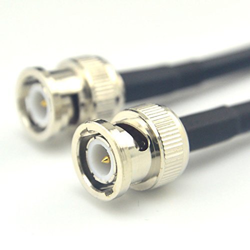 Extension Cable New 4 M BNC Male to BNC Male Connector Coaxial Cable Adapter Pigtail Cable RFC195 4M Ships from USA