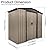 STANSS 4 x 6 FT Outdoor Storage Shed, Large Metal Tool Sheds with Updated Frame Structure and Sliding Doors, Galvanized Steel Garden Shed,Tool Storage She for Backyard Garden Patio Lawn
