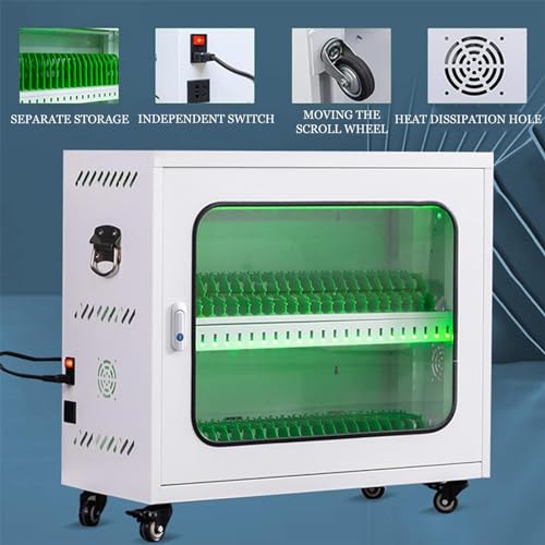 Cargador USB con 50 ranuras para gestión eficiente de móviles 5