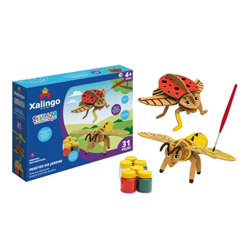 Steam Educativo Insetos do Jardim Mágico Xalingo