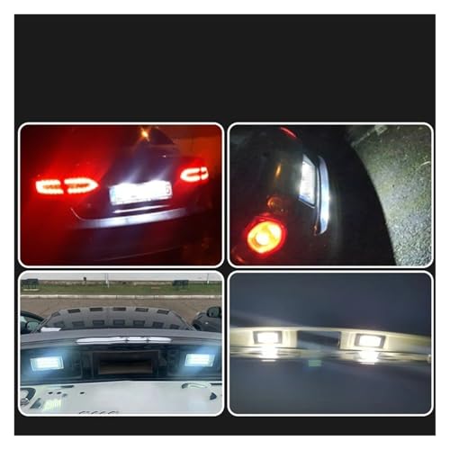 Luz matrícula LED Skoda Fabia III de alta visibilidad 6