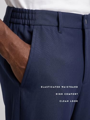 Image of WROGN Men's Trousers | Solid | Straight Fit