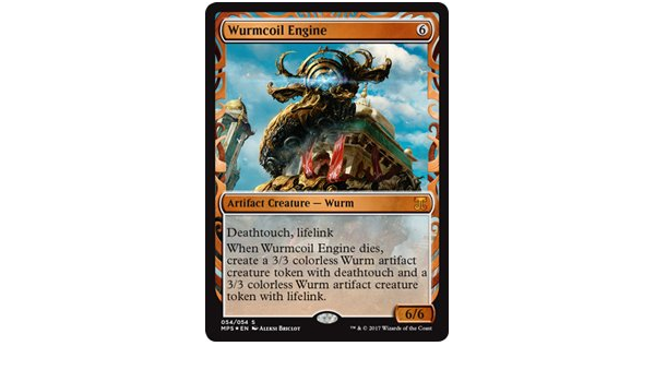 最安値挑戦!】 ワームとぐろエンジン 英語 MPS 全面光沢 1枚