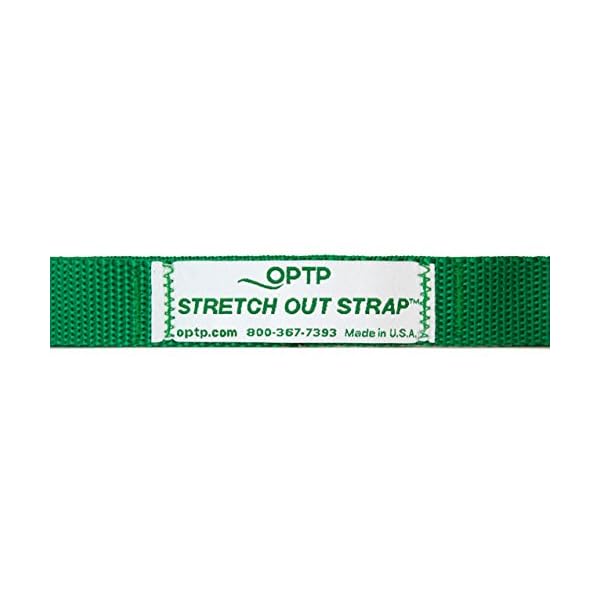 OPTP The Original Stretch Out Strap with Exercise Poster Made in The
