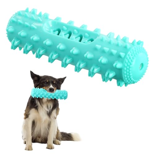 Giocattolo indistruttibile per cani – Spazzolino da denti e masticare con funzione audio per la cura dei denti per cani di taglia piccola, media e grande – Robusto, durevole e ideale per cuccioli