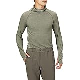 [ミレー] 登山インナー ワッフル ウール フーディ MIV01904 メンズ オリーブ S-M