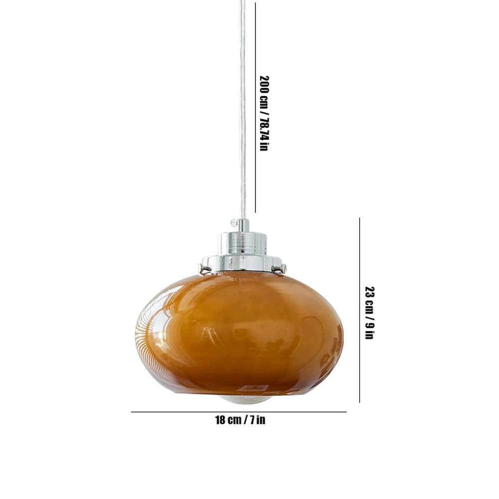 Lámpara colgante pequeña de hierro forjado con altura ajustable, para sala de estar, dormitorio, restaurante, cafetería, casa de té, bar, comedor y club (E27)
