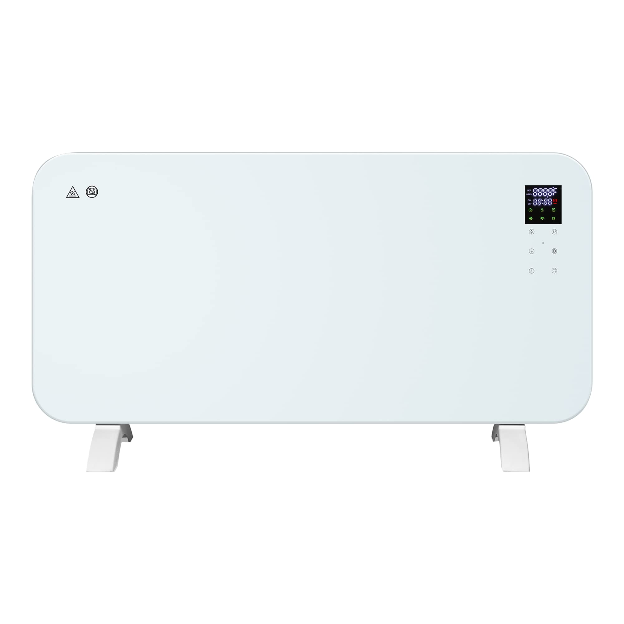 TCP Smart Glass Panel Heater 1500w White