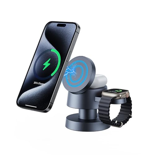 3in1CX[d }Olbg magsafe[d Apple Watch[d iPhone 16/15/14/13/12/11/X/XR/XS/8/ Airpods 2/3/4/Pro/Apple WatchɑΉ u 15W}[d