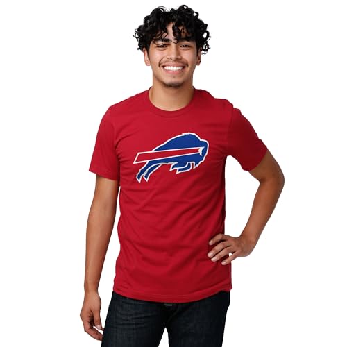 Image of FOCO Men's NFL Team Primary Logo Black Short Sleeve T-Shirt