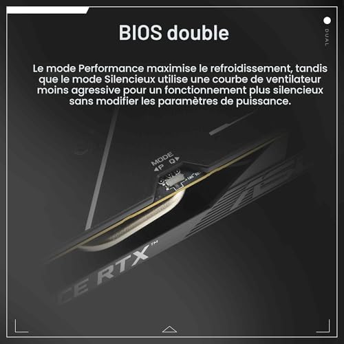 ASUS Dual NVIDIA GeForce RTX 5050 8GB GDDR6 OC Edition – Carte Graphique (PCIe 5.0, DLSS 4, HDMI 2.1b, DisplayPort 2.1b, 2 Slot, Ventilateurs axiaux, Technologie 0dB, Double BIOS)