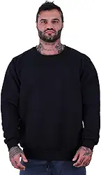 Blusa Moletom Basic MXD Conceito Sem Touca Academia Fitness Casual Lisa Sem Estampa