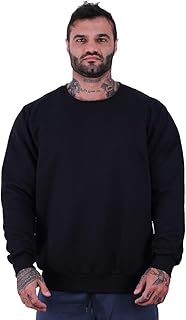 Blusa Moletom Basic MXD Conceito Sem Touca Academia Fitness Casual Lisa Sem Estampa