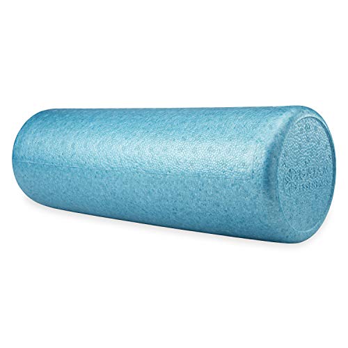 Gaiam Essentials Foam Roller, High Density Firm Deep Tissue Muscle Massager for Back Pain & Sore Muscles