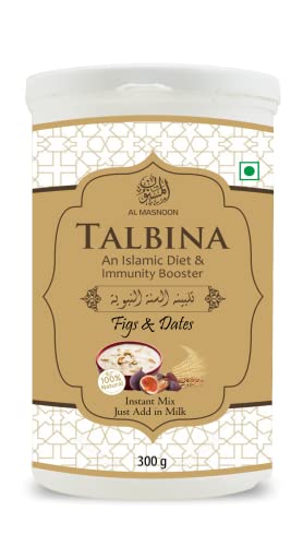 AL MASNOON Talbina Figs & Dates/A Sunnah & Healthy Instant Mix Talbina 300g (pack of 1)