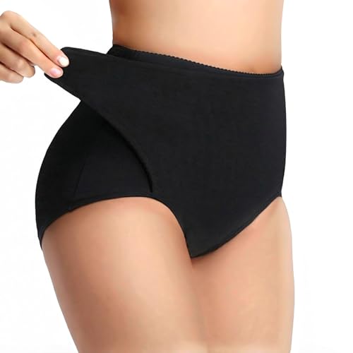 Shymay Postpartum Underwear Tummy Control Belly Wrap for Women C Section Underwear Fupa Control Panties