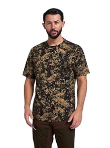 JACK PYKE Short Sleeve Crew Neck T-Shirt Digicam Small