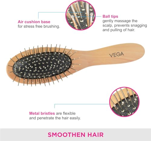 Image of Vega Cushioned with Steel Pin and Wooden Handle