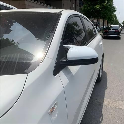 Coque rétroviseur design d'angle démoniaque noir pour KIA RIO 4