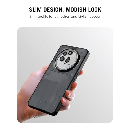 Image of DailyObjects Polycarbonate Nimbus 2.0 Compatible with Nothing Phone (3a) Pro |Body Protection|Anti Shock, Scratch Resistant|Precise Cutouts & Modern Design