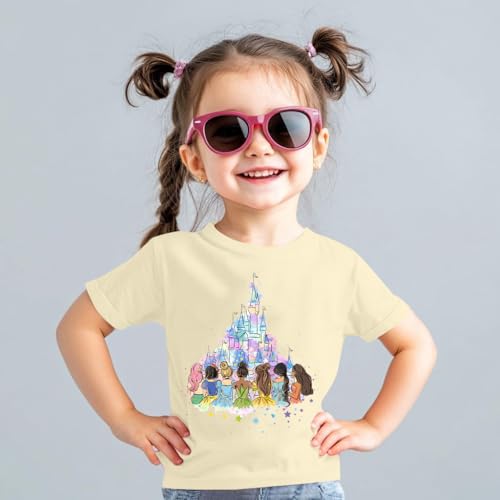 Image of Magical Shirt for Girl: Magic Kingdom Prinecess Tshirt Princess Shirts Youth Girls Cute Family Vacation Trip Tee