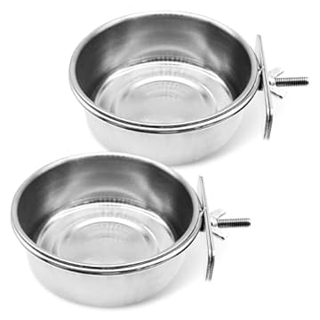 bird cage feeders and waterers