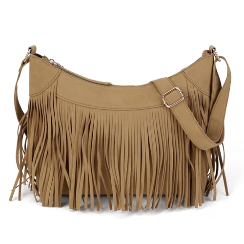 Sac bandoulière léger à franges pour libérer vos mains lors des loisirs