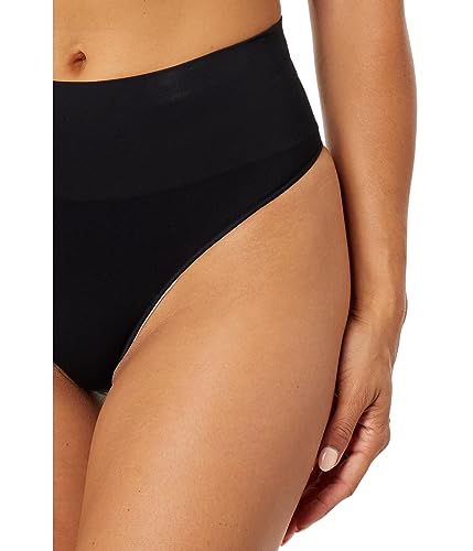 Image of SPANX SPANXshape ExtraOrdinary Thong - Sculpting with Compression - Women's Shapewear Underwear - Recycled Nylon Fabric Blend
