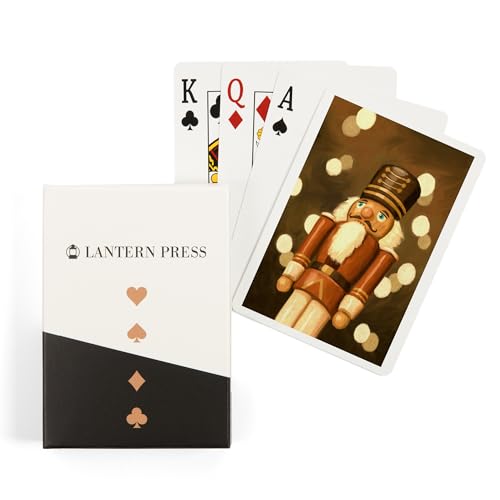 Lantern Press Nutcracker, naipes de póker 52 cartas
