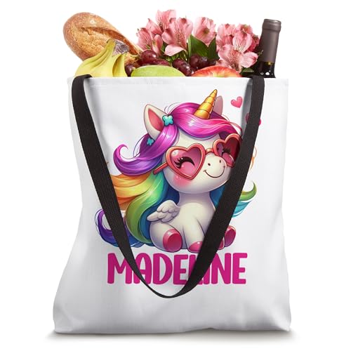 Bolso Tote con Diseño Personalizado Unicornio Madeline miniatura 4