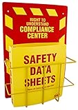 SAS Safety 6000-75 MSDS Compliance Center, Wall Mount