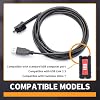 404032 USB Cable Replacement for Nexiq USB Link 2 3 for Cummins Inline 7, Fit for Standard USB Computer Port