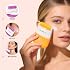 Ycz 3 in 1 Neck Firming Cream with Roller, Hydrating Neck and Face Moisturizer 4.76 oz for Tightening and Lifting, Reduces Wrinkles and Crepey Skin, with Retinol, Vitamin C and Hyaluronic Acid