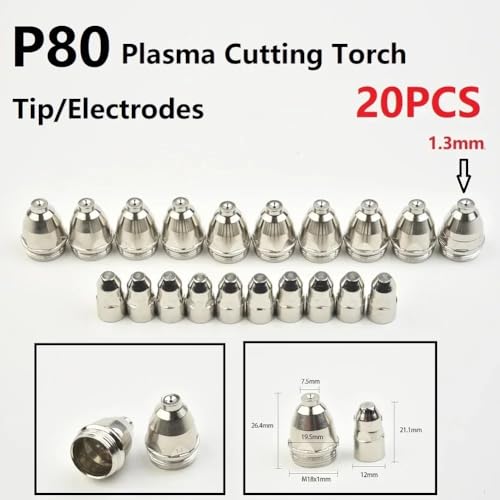 Puntas de antorcha de plasma que optimizan la precisión del corte 5
