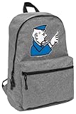 LOGOVISION Monopoly Go To Jail Lightweight Backpack for Work School Daily Use Packable for Travel