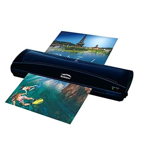 GOBBLER 312-PL 2 in 1 A3 & A4 Lamination Machine/Laminator with Jam Release Button | Supports Hot & Cold Lamination | All-in-one Lamination Machine
