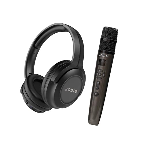 Image of JODIO AI- Powerd Wireless Bluetooth Karaoke Headphone with Microphone