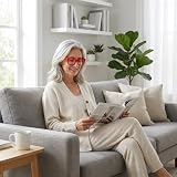Eyekepper Okulary damskie, 4 sztuki, ponadgabarytowe, kwadratowe wzornictwo + 2,00
