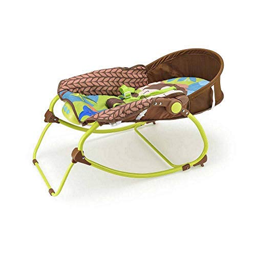 Cadeira de Balanço para Bebês 0-20 kg Macaco, Multikids Baby, Marrom