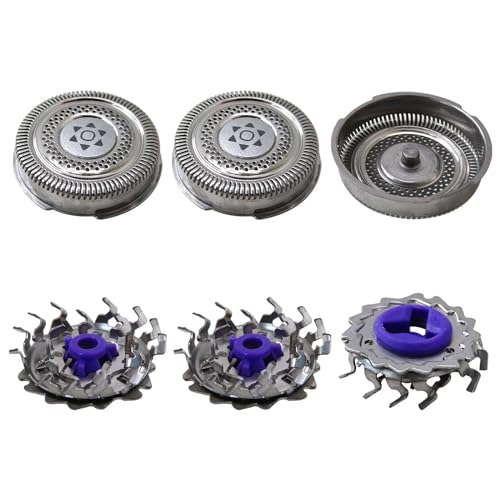 2024 Upgraded 3x Shaving Heads Replacement Razor Blades SH98 Compatible for Series 9000 Prestige SP9810, SP9820, SP9860, SP9861, SP9863, SP9880