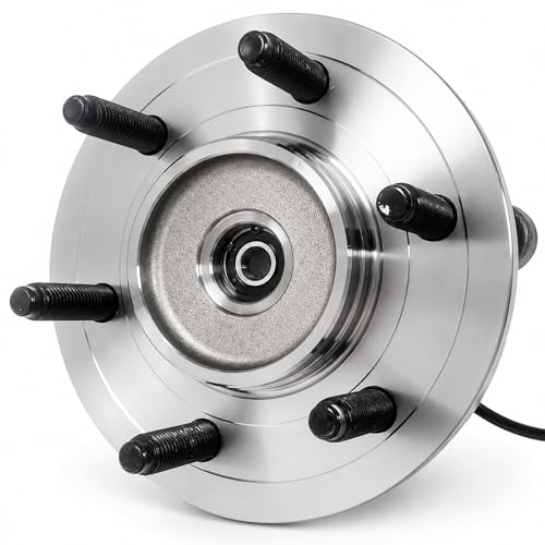 Image of MotorbyMotor 515043 Front Wheel Bearing Hub Assembly 4WD with ABS 6 Lugs Fits for 2004-2008 Ford F-150, 2003-2006 Ford Expedition, 2003-2006 Lincoln Navigator, 2006-2008 Lincoln Mark LT Hub Bearing