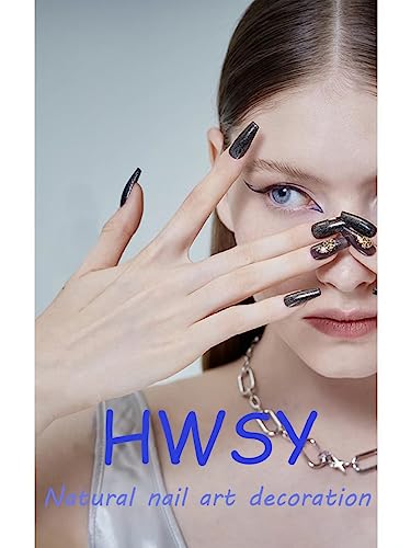 Short Halloween Press on Nails Black Fake Nails French Tip False Nails with Skeleton Designs Cute Fake Nails Full Cover Stick on Nails for Women