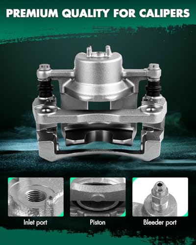 Image of SCITOO - Front Disc Brake Calipers Assembly with Bracket For Suzuki