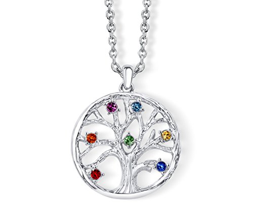 Preisvergleich Produktbild Chakra Tree of Life mit Swarovski® Kristallen