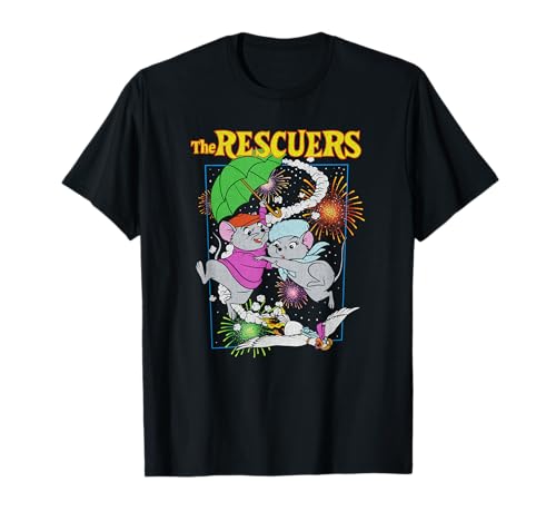 T-shirt Disney original imprimé graphique grand format The Rescuers Down Under
