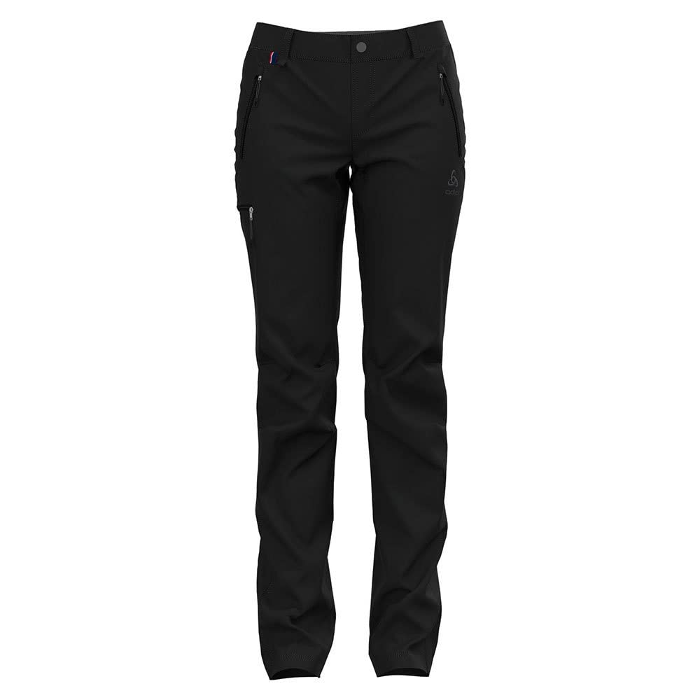 ODLO Women's Wedgemount Pants, Black, 40 UK