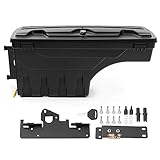 ALLGOOD Truck Bed Storage Box Toolbox Compatible With Toyota Tacoma 2005-2020, Rear Tool Box, Left Driver Side, Black