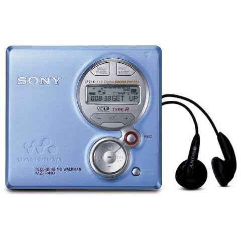 Baladeur MiniDisc Sony MZ-R410 Cover