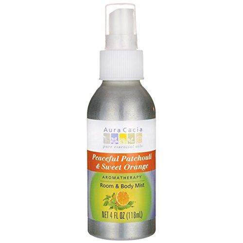 Room & Body Mist - Peaceful Patchouli & Sweet Orange 4 fl Ounce (118 ml) Liquid